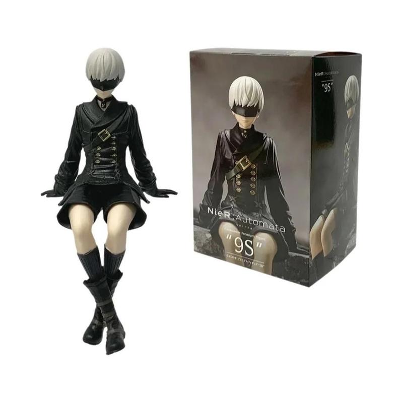 15CM NieR Automata Yorha Tipo 2B A2 PVC Anime Action Figure Modelo